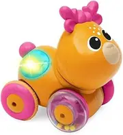 Chicco Deer Sprint&Go Game Electronic Reverse Animal with Melodies, Sounds and Lights, Crawling Stimulation, Rubber Wheels, 6-36 m