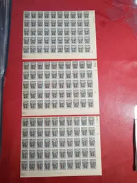 在飛比找Yahoo!奇摩拍賣優惠-民 欠資郵票 數字色標廠名直角邊 50聯 上品