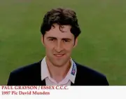 Paul Grayson Essex CCC Old Player Cricket Photo