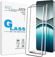 [2 Pack] KATIN Screen Protector for OPPO Find X8 Pro 5G (6.78 inch) Tempered Glass Film, 3D Curved Full Screen Coverage, 9H Hardness, Easy to Install, Case Friendly