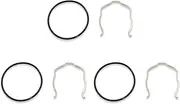 VENEKA 3X Car Charge Pipe C Clip for N54 N55 335I 535I 535Xi 335Xi 335is 135
