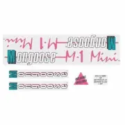 Mongoose - 1987 M1 Mini decal set - old school bmx