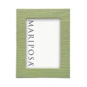 Mariposa Palma Faux Grasscloth Frame, 5 x 7