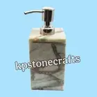 Green Aventurine Stone Soap Dispenser 250ml | Natural Gemstone Sanitizer Lotion