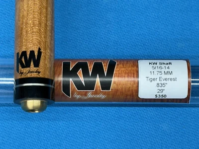 JACOBY KW SHAFT 11.75MM 29" 5/16X14 SCHON JOINT AND SCHON RING FOR SCHON CUE