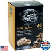 Bradley Smoker Bisquettes For Grilling and BBQ, Alder Special Blend, 48 Pack