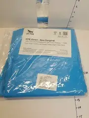 CPE non-surgical Gowns w/long sleeve and thumb loop, 80 ct knee length open back