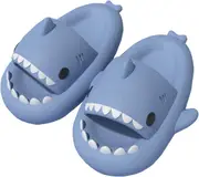 Summer Cute Shark Slippers for Women Men Size 9.5-10