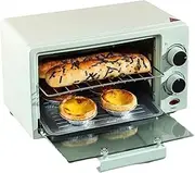 12L Mini Oven, Convection Oven with Adjustable Temperature and Timer, Countertop Toaster with with 2 Knobs, Electric Cooker & Grill for Baking Cooking Roasting Grilling