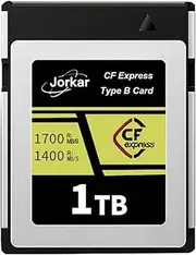 1TB CFexpress Type B Memory Card, High-Speed Up to 1700MB/s, RAW 8K 4K Photo Video, for Cameras Camcorders Ni kon Z6/Z7/Z8/D6, for Ca Non EOS-1DXMark III/EOS-R5, for Panaso S1/S1R, DJI (Gold)