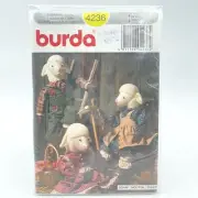 Burda 4236 Sheep Plush Stuffed Animals Uncut Sewing Pattern