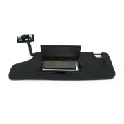 Left Side Sun Visor W/Mirror Sunshade Fit For Jeep Wrangler JK 07-18 Durable zw (for: Jeep)