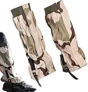 Snake Gaiters, Long Tube Calf Leg Cover, 17.72 inches Anti Wear Protection, Sand Proof Compact Gear, Lightweight Gaiters for Hiking, Hunting, Snow, Farm, Outdoor, Multicolor, 17.72 inches