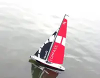 在飛比找Yahoo!奇摩拍賣優惠-COMPASS RG65級 競賽帆船650mm 全套RTR帶