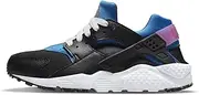 [Nike] Big Kid's Huarache Run Black/Mint Foam-LT Photo Blue (DR0166 001) - 7