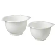 VISPAD mixing bowl, set of 2, white