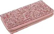 [PACKOVE] 1Pc Fashionable Shiny Women Wallet Zippered Handbag for Daily Use Travel Parties Durable Long Wallet for Cards Coins Banknotes Portable Purse with Elegant Design