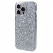 DFANS For iPhone 15 Pro Max Cell Phone Case Glitter Decorated PC+TPU Back Cover