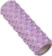 Foam Rollers Compactly Structured Foam Roller for Muscle Massage Tool for Pilates Training, Purple