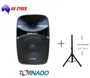 15 inch 180W Active Speaker Digital Sound System PA SD/USB & Bluetooth