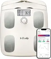 H20N Smart Full Body Composition Analyzer Scale - Full Body Digital Scale, BMI Measurement Tool, Body Fat Analyzer, Muscle Mass Scale - Bluetooth Connected Scale with Smartphone App (Beige)