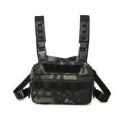 Fishing Tackle Bag Chest Sling Pack Backpack Sports Waist Pack with Fishing5368
