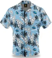 Cronulla Sharks NRL Paradise Polo Shirt Sizes S-5XL BNWT