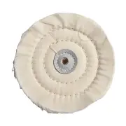 Cotton White Buffing Wheel 5 Metal Polishing Tool For Bench Grinder Machines