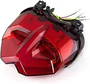 Motorcycle Brake Turn Signal Integrated Tail Lights L/ED MT-09 SP FZ09 Rear Directional Indicator Lamp For MT09 2021-2023(Red)