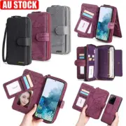 For Google Pixel 8 7 6 Pro 8A 7A 6A Removable Wallet Case Magnetic Leather Cover
