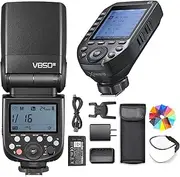 Godox V850III Flash w/XProII-N Trigger for Nikon Camera Flash Speedlight 7.2V/2600mAh HSS 1/8000 2.4G 1.5s Recycle Time 450 Full Power Pops for DSLR Cameras with Standard Hot Shoes for Nikon