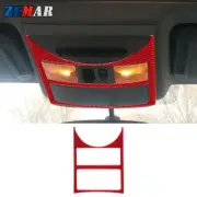 1x Red Carbon Fiber Reading Light Control Cover Trim For Nissan Quest 2004-2006 (for: Nissan)