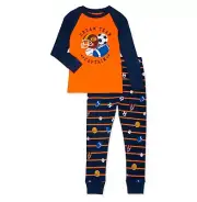 Wonder Nation Boys 2 Piece Dream Team Captain Pajama Set
