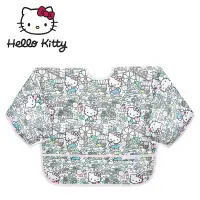 在飛比找Yahoo奇摩購物中心優惠-Bumkins 防水長袖圍兜 - Hello Kitty