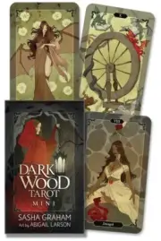 DARK WOOD TAROT MINI DECK Pocket Sized Edition Card Set oracle miniature witch