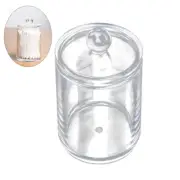 Apothecary Jar Cotton Balls Holder Acrylic Cotton Pads Dispenser