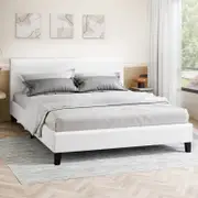 ALFORDSON Bed Frame Leather Double