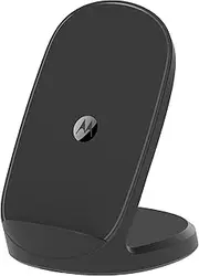 Motorola TurboPower 15W Qi Wireless Stand for Fast Charging Moto G Power 5G (2024) G Stylus 5G (2024), Motorola Edge 2022/2023, Edge+ (Plus) 2023/2022, Razr+ (Plus) 2023/2024, Razr 2023/2024