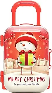[Generic] Doll Rolling Luggage Suitcase, Doll Travel Suitcase, Rolling Luggage Suitcase, Creative Money Box, Candy Doll Accessories, Eraser Coin Collection