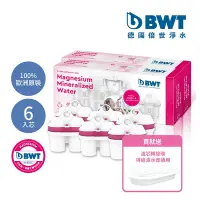 在飛比找Yahoo奇摩購物中心優惠-BWT德國倍世 鎂離子濾芯6入 (快)