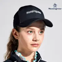 在飛比找momo購物網優惠-【Munsingwear】企鵝牌 女款黑色時尚百搭透氣防水運