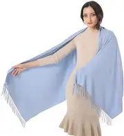 Womens Shawl Wrap Scarf Pashmina Cashmere Warm Large Stole Gift Idea Wedding Christmas Birthday Super Soft