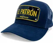 John Hatter & Co El Patron Navy Blue Adjustable Hat