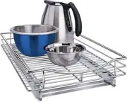LYNK PROFESSIONAL® Pull Out Cabinet 14" W x 18" D, Chrome