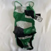 Speedo Women's Glimmer Flyback Speedo Green Size 26