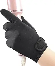 Heat Resistant Gloves for Hair Styling - Professional Hand Gloves Heat Resistant 5 Fingers Heat Gloves | Household Supplies Thick Non-Slip Glove Mitt for Wand Flat Iron