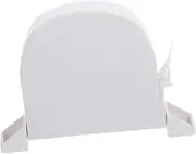 [GRIRIW] Coil Take-up Blinds Cord Rolling Blinds for Windows Curtain Holders Blind Strap Holder Blind Belt Holder Wire Holders for Cords Cable Clip Take-up Box Plastic White Twine