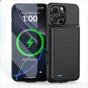 7000mAh Smart Battery Charger Case for iPhone 16 Pro Power Bank Charging Cover