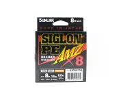 Sunline P.E Line X8 Siglon AMZ 150m P.E 0.6 8LB Orange (0534)