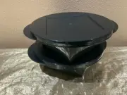 New Tupperware Set of 2 Black Bowls 600 ml each